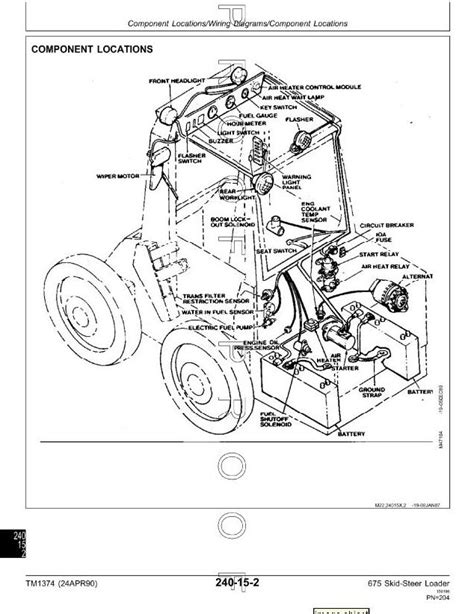 john deere 675b skid steer specs|john deere 675b parts diagrams.